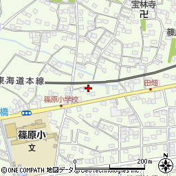静岡県浜松市中央区篠原町9503周辺の地図