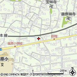 静岡県浜松市中央区篠原町9448周辺の地図