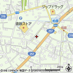 静岡県浜松市中央区篠原町21562周辺の地図