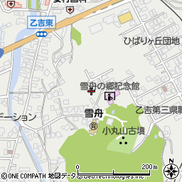 島根県益田市乙吉町1151周辺の地図