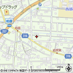 静岡県浜松市中央区篠原町21885周辺の地図
