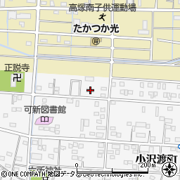 静岡県浜松市中央区小沢渡町1187周辺の地図
