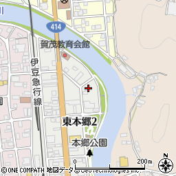下田有線テレビ放送周辺の地図