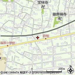 静岡県浜松市中央区篠原町9437周辺の地図