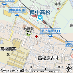 岡山県岡山市北区高松原古才270周辺の地図
