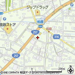 静岡県浜松市中央区篠原町21978周辺の地図
