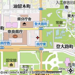 スターバックスコーヒー 奈良公園バスターミナル店周辺の地図