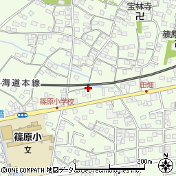 静岡県浜松市中央区篠原町9462周辺の地図