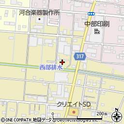 静岡県浜松市中央区新橋町177周辺の地図