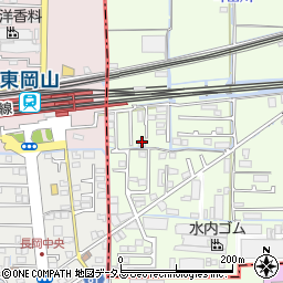 クリスタルシャトー周辺の地図