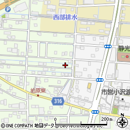 静岡県浜松市中央区篠原町21862周辺の地図