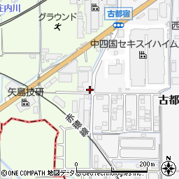 岡山県岡山市東区古都宿1周辺の地図