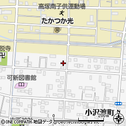 静岡県浜松市中央区小沢渡町1182周辺の地図