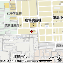 岡山大学農学部　附属山陽圏フィールド科学センター周辺の地図