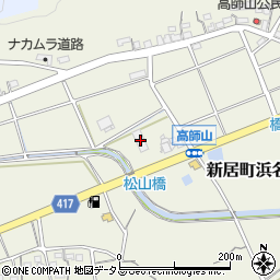 静岡県湖西市新居町浜名3734-4周辺の地図