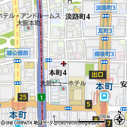 ユニチカユニオンビル周辺の地図