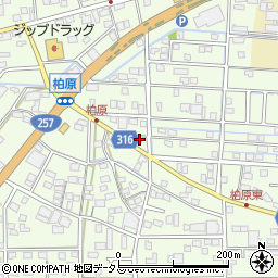 静岡県浜松市中央区篠原町21965周辺の地図