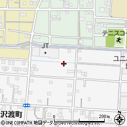 静岡県浜松市中央区小沢渡町130周辺の地図
