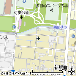 静岡県浜松市中央区新橋町418周辺の地図