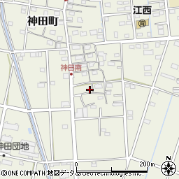 静岡県浜松市中央区神田町874周辺の地図
