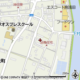 静岡県浜松市中央区法枝町20周辺の地図