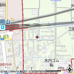 岡山県岡山市東区宍甘60周辺の地図