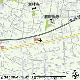 静岡県浜松市中央区篠原町4020周辺の地図