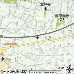静岡県浜松市中央区篠原町9439周辺の地図