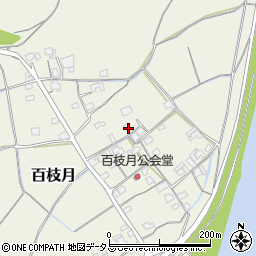 岡山県岡山市東区百枝月168周辺の地図