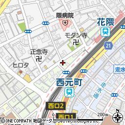 クリーニング　セイコー社周辺の地図