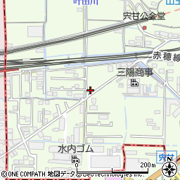 岡山県岡山市東区宍甘158周辺の地図