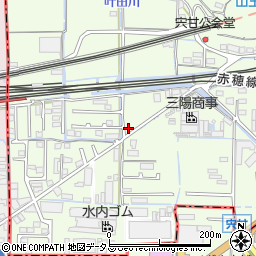 岡山県岡山市東区宍甘158周辺の地図