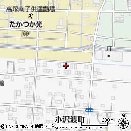静岡県浜松市中央区小沢渡町185周辺の地図
