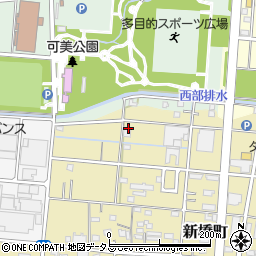 静岡県浜松市中央区新橋町417周辺の地図