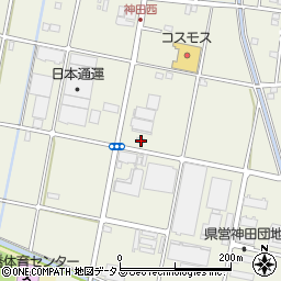 静岡県浜松市中央区神田町1159周辺の地図