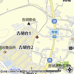 愛知県田原市吉胡町郷中198-18周辺の地図