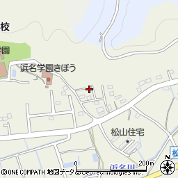 静岡県湖西市新居町浜名1717周辺の地図