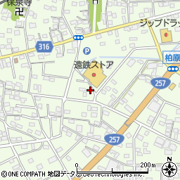 静岡県浜松市中央区篠原町21499周辺の地図
