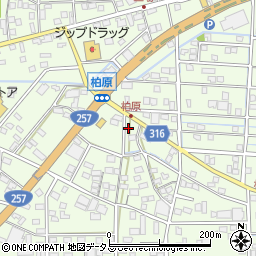 静岡県浜松市中央区篠原町21986周辺の地図