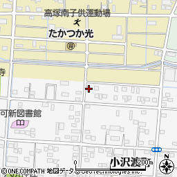 静岡県浜松市中央区小沢渡町212周辺の地図
