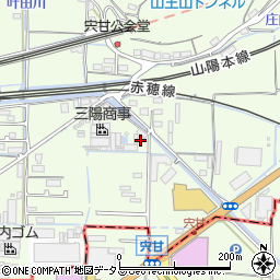 岡山県岡山市東区宍甘213周辺の地図