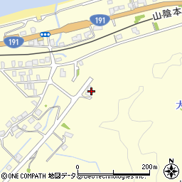 島根県益田市高津町2591周辺の地図