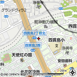 あんしんらいふ千鳥橋弐番館周辺の地図