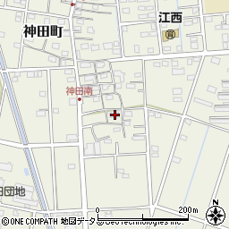 静岡県浜松市中央区神田町873周辺の地図