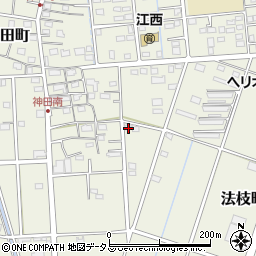 静岡県浜松市中央区神田町797周辺の地図
