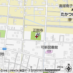 静岡県浜松市中央区小沢渡町1208周辺の地図