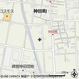 静岡県浜松市中央区神田町1034周辺の地図