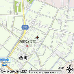 有限会社中津川化成　本社周辺の地図