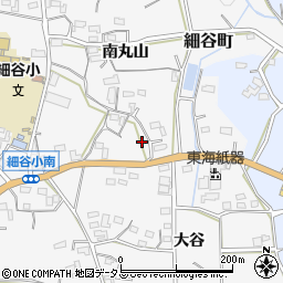 愛知県豊橋市細谷町南丸山96周辺の地図