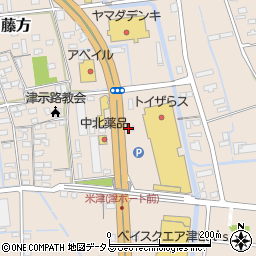 鐘庵 津藤方店周辺の地図